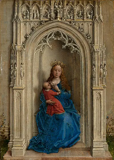 Virgin and Child Enthroned Rogier van der Weyden
